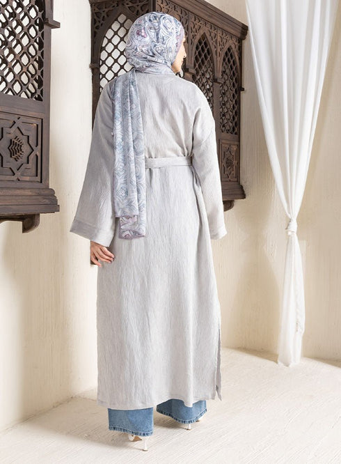 Silver RD - Long Cardigan - Khotwh